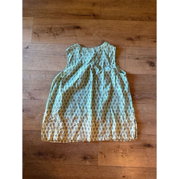 Pure Jill Womens Linen Green Sleeveless Slip Dress Size 2X - Picture 2 of 3